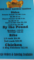 El Camino Bbq And Beer Garden menu