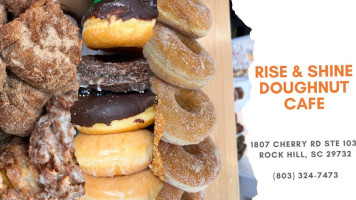 Rise Shine Doughnut Cafe food