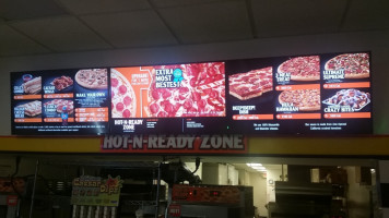 Little Caesars Pizza inside