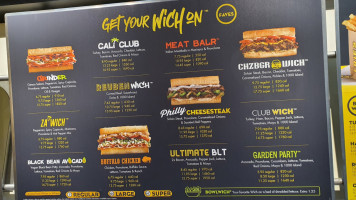 Which Wich Superior Sandwiches food