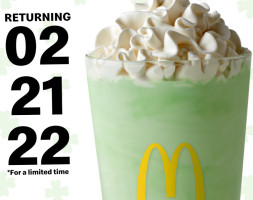 Mcdonald's menu