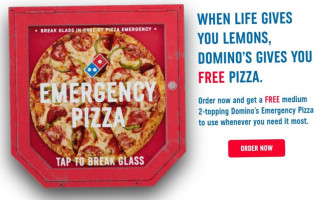 Domino's Pizza food