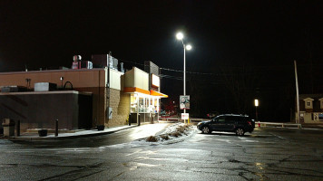 Dunkin' outside