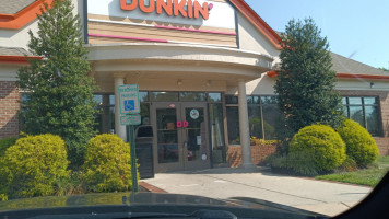 Dunkin' outside