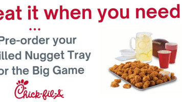 Chick-fil-a food