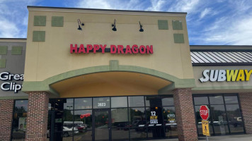 Happy Dragon outside