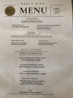 Vintners Grill menu