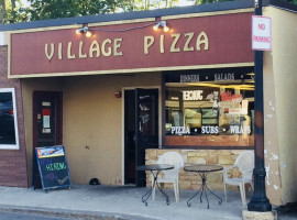 Village Pizza inside