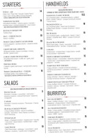 Taphouse 150 menu