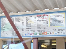 Burger Boy Drive In inside