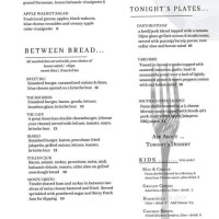 Basil Bourbon menu