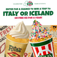 Rita's Italian Ice Frozen Custard food