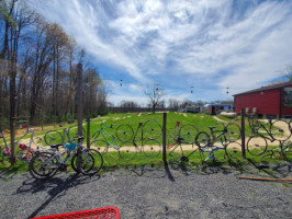 The Biergarten Arrowhead Bike Farm outside