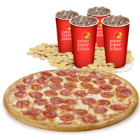 Peter Piper Pizza food