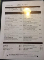 Cornerstone Cafe Coffee menu