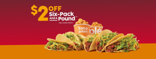 Taco John's food