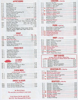 China King Restaurants menu