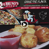 Bruno's Pizza inside