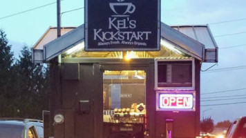 Kel's Kickstart outside