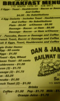 Railway menu