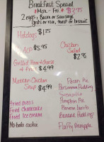 Marli's Grille menu