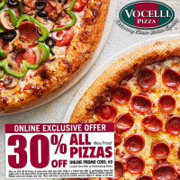 Vocelli Pizza food