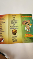 Paco's Kitchen menu