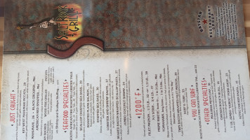 Salt Rock Grill menu