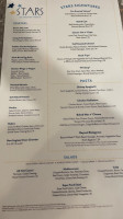 Stars On Hingham Harbor menu