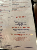 Schooners And Grill menu