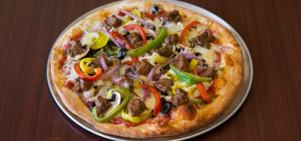 West Coast Gourmet Pizza food