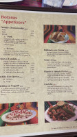 Picante! menu