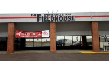 The Fieldhouse Sports Grill Taps outside