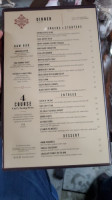 Prohibition menu