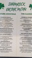 Shamrock Grille menu