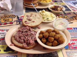 Larry's Real Pit -b-q food