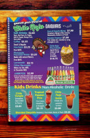 Chillie Verde Mexican menu