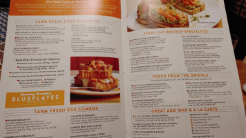 Silver Diner menu