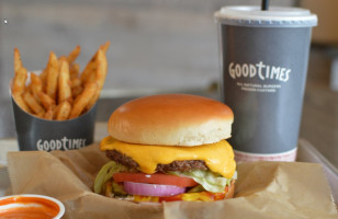 Good Times Burgers Frozen Custard food