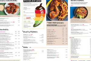 Nando's Peri-peri In Silver Spr menu