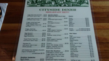 City Eats Beverly menu