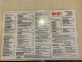 Hot N Tot menu