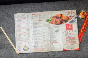 Chopstix menu