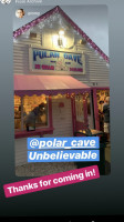 Polar Cave Ice Cream Parlour inside