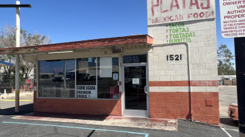 Plata's Mexican Food outside