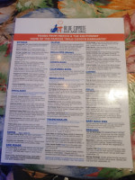 Blue Coyote Grill In Palm Spr menu