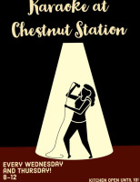 Chestnut Station menu