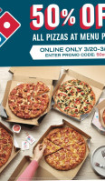 Domino's Pizza food