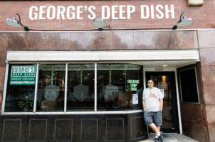 George's Deep Dish food