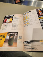 Buffalo Wild Wings menu